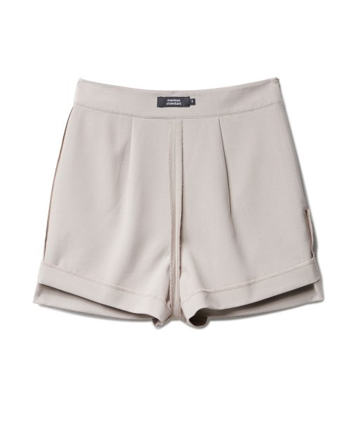 MUSINSA STANDARD WOMAN MUSINSA STANDARD WOMAN Women's Slit Mini Skirt Light Beige