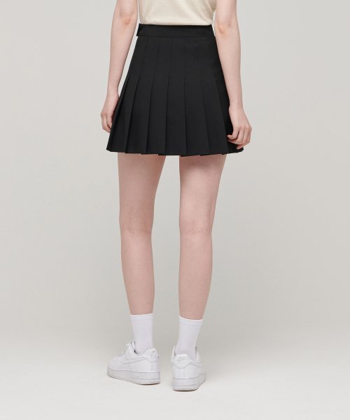 MUSINSA STANDARD WOMAN MUSINSA STANDARD WOMAN Women's Pleated Mini Skirt [Black]
