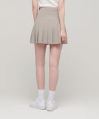 MUSINSA STANDARD WOMAN MUSINSA STANDARD WOMAN Women's Pleated Mini Skirt [Light Beige]