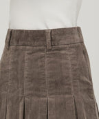 MUSINSA STANDARD WOMAN MUSINSA STANDARD WOMAN Skirt Pleated Mini Khaki Brown