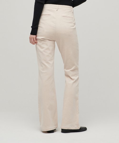 MUSINSA STANDARD WOMAN MUSINSA STANDARD WOMAN Boot Cut Corduroy Pants (Cream)