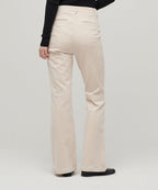 MUSINSA STANDARD WOMAN MUSINSA STANDARD WOMAN Boot Cut Corduroy Pants (Cream)