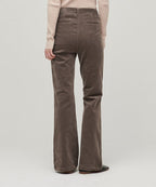 MUSINSA STANDARD WOMAN MUSINSA STANDARD WOMAN Boot Cut Corduroy Pants Khaki Brown