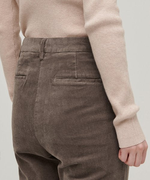 MUSINSA STANDARD WOMAN MUSINSA STANDARD WOMAN Boot Cut Corduroy Pants Khaki Brown