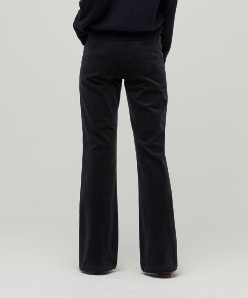 MUSINSA STANDARD WOMAN MUSINSA STANDARD WOMAN Women's Boot Cut Corduroy Pants (Dark Gray)