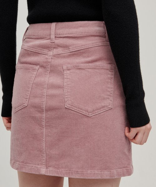 MUSINSA STANDARD WOMAN MUSINSA STANDARD WOMAN Women's Corduroy Mini Skirt (Pink)