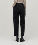 MUSINSA STANDARD WOMAN MUSINSA STANDARD WOMAN Women's Tapered Corduroy Pants (Dark Gray)