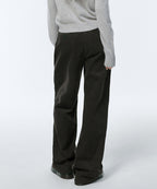 MUSINSA STANDARD WOMAN MUSINSA STANDARD WOMAN Wide Corduroy Pants Dusty Khaki