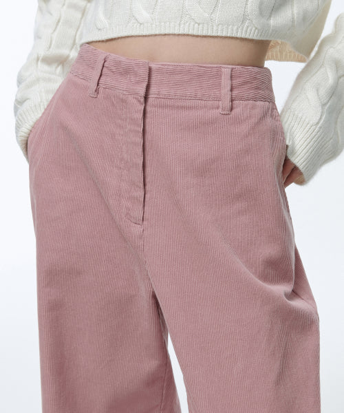 MUSINSA STANDARD WOMAN MUSINSA STANDARD WOMAN Women's Wide Corduroy Pants (Pink)