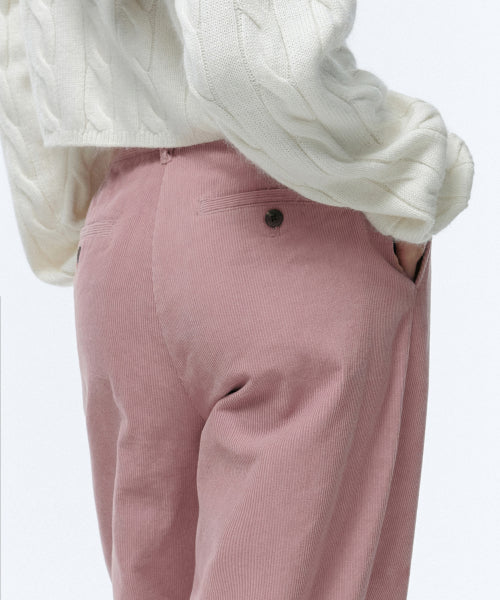 MUSINSA STANDARD WOMAN MUSINSA STANDARD WOMAN Women's Wide Corduroy Pants (Pink)
