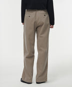 MUSINSA STANDARD WOMAN MUSINSA STANDARD WOMAN Women's Wide Corduroy Pants [Light Beige]
