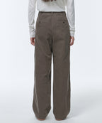 MUSINSA STANDARD WOMAN MUSINSA STANDARD WOMAN Wide Corduroy Pants (Taupe)