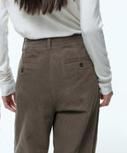 MUSINSA STANDARD WOMAN MUSINSA STANDARD WOMAN Wide Corduroy Pants (Taupe)