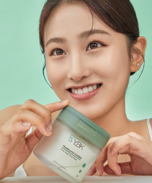 YBK Houttuynia cordata One Step Pore Pad 140ml