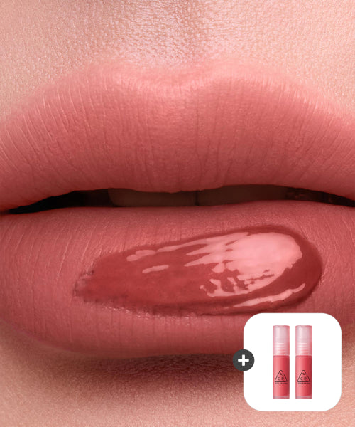 3CE 3CE Blur Water Tint Duo Set (2 mini tints provided)