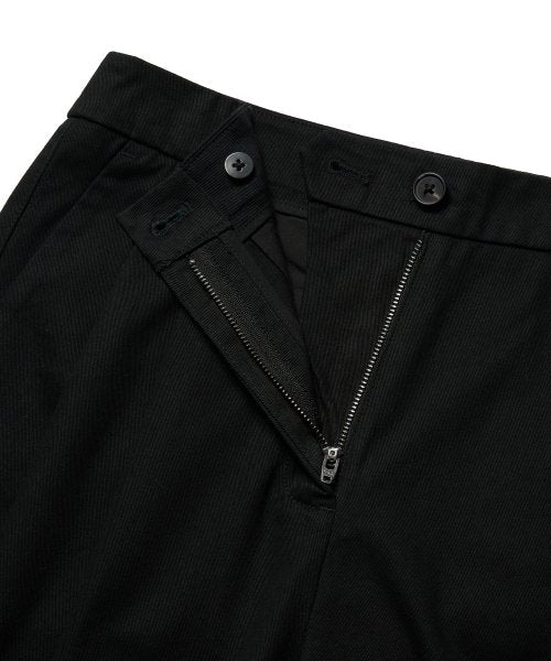 MUSINSA STANDARD WOMAN MUSINSA STANDARD WOMAN Women's Two-Tuck Wide Chino Pants [Black]
