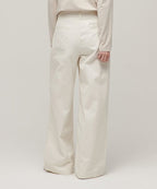 MUSINSA STANDARD WOMAN MUSINSA STANDARD WOMAN Women's Two-Tuck Wide Chino Pants Cream