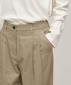 MUSINSA STANDARD WOMAN MUSINSA STANDARD WOMAN Women's Two-Tuck Wide Chino Pants