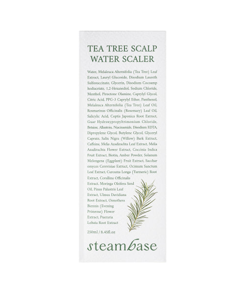 STEAMBASE Scalp dead skin tea tree scaler 250ml to solve the problem of crown odor