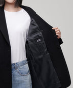 MUSINSA STANDARD WOMAN MUSINSA STANDARD WOMAN Women's Jacket Over Shoulder Blazer [Black]