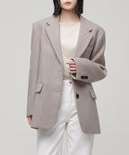 MUSINSA STANDARD WOMAN MUSINSA STANDARD WOMAN Women's Jacket Oatmeal