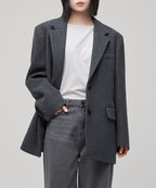 MUSINSA STANDARD WOMAN MUSINSA STANDARD WOMAN Women's Jacket Medium Gray