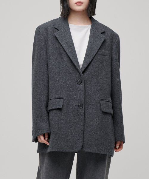 MUSINSA STANDARD WOMAN MUSINSA STANDARD WOMAN Women's Jacket Medium Gray