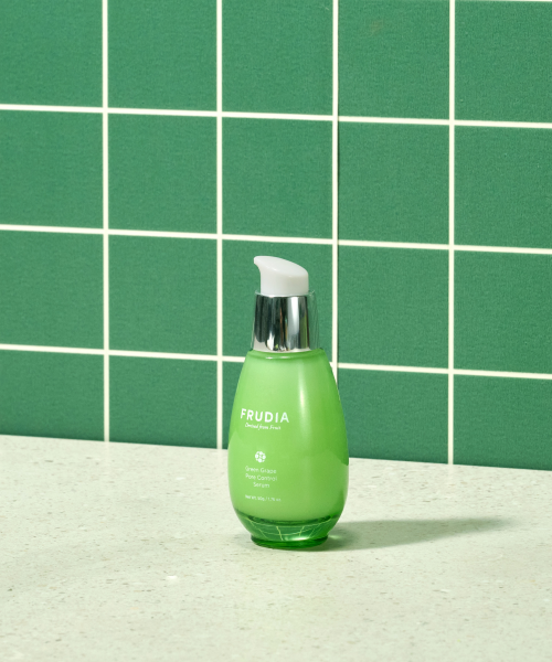 FRUDIA [Pore Shrinkage] Green Grape Pore Control Serum (+ Free Bokbunja Mask Pack)