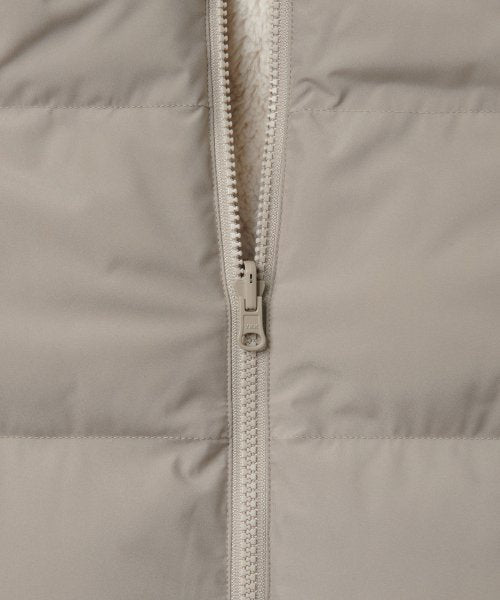MUSINSA STANDARD WOMAN MUSINSA STANDARD WOMAN Padded Jacket Dusty Beige/Cream