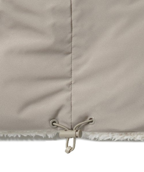 MUSINSA STANDARD WOMAN MUSINSA STANDARD WOMAN Padded Jacket Dusty Beige/Cream