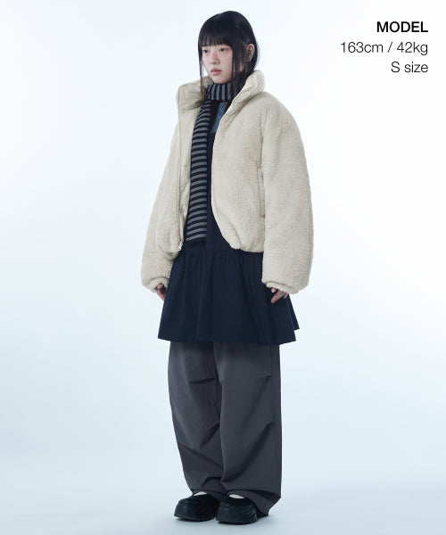MUSINSA STANDARD WOMAN MUSINSA STANDARD WOMAN Padded Jacket Cream