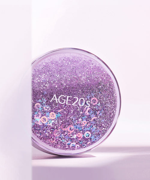 AGE 20'S AGE 20'S Essence Pact Shining Drop Edition Purple (Case + 2 Refills)