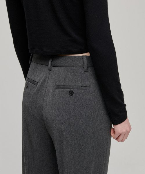 MUSINSA STANDARD WOMAN MUSINSA STANDARD WOMAN Slacks Medium Gray