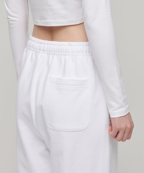 MUSINSA STANDARD WOMAN MUSINSA STANDARD WOMAN Women's Relaxed Lounge Sweatpants [White]