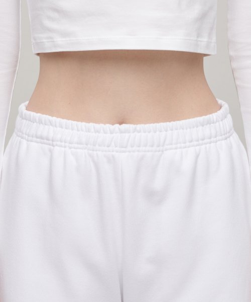 MUSINSA STANDARD WOMAN MUSINSA STANDARD WOMAN Women's Relaxed Lounge Sweatpants [White]