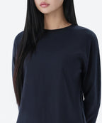 MUSINSA STANDARD WOMAN MUSINSA STANDARD WOMAN T-Shirt Dark Navy