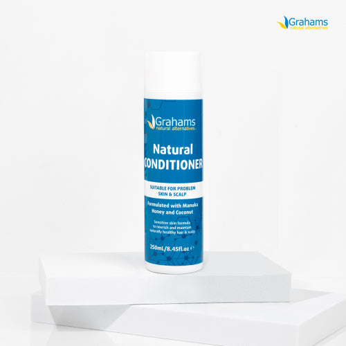 GRAHAMS Natural Shampoo 250ml x 2 + Conditioner 250ml SET