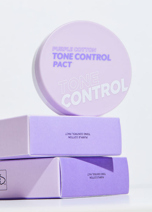 I'M MEME I'M MEME Purple Cotton Tone Control Pact C