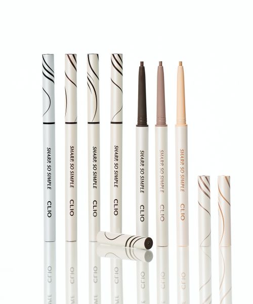 clio [2pack] Sharp So Simple Waterproof Pencil Liner [gift] Glam Tint Mini