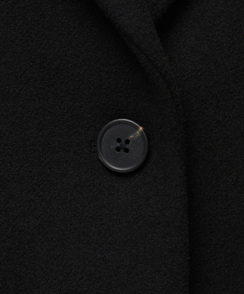 MUSINSA STANDARD WOMAN MUSINSA STANDARD WOMAN Cashmere Blend Coat (Black)