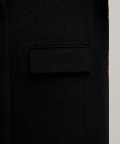 MUSINSA STANDARD WOMAN MUSINSA STANDARD WOMAN Cashmere Blend Coat (Black)