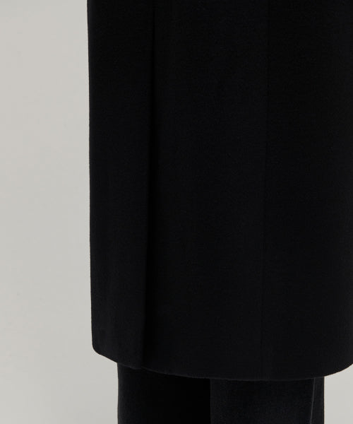 MUSINSA STANDARD WOMAN MUSINSA STANDARD WOMAN Cashmere Blend Coat (Black)