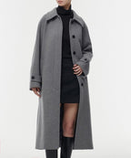 MUSINSA STANDARD WOMAN MUSINSA STANDARD WOMAN Coat Medium Gray
