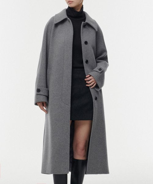 MUSINSA STANDARD WOMAN MUSINSA STANDARD WOMAN Coat Medium Gray