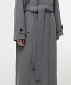 MUSINSA STANDARD WOMAN MUSINSA STANDARD WOMAN Coat Medium Gray