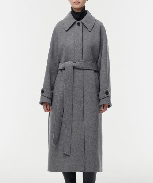 MUSINSA STANDARD WOMAN MUSINSA STANDARD WOMAN Coat Medium Gray