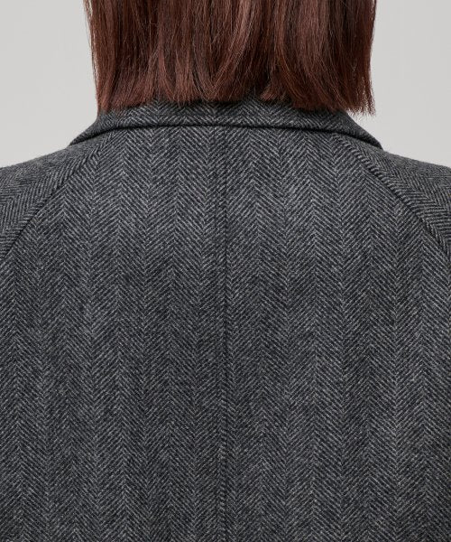 MUSINSA STANDARD WOMAN MUSINSA STANDARD WOMAN Women's Coat Herringbone Balmacan