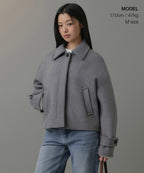 MUSINSA STANDARD WOMAN MUSINSA STANDARD WOMAN Coat Medium Gray