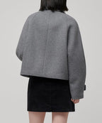 MUSINSA STANDARD WOMAN MUSINSA STANDARD WOMAN Coat Medium Gray