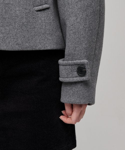 MUSINSA STANDARD WOMAN MUSINSA STANDARD WOMAN Coat Medium Gray